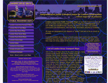 Tablet Screenshot of londonlocalmaps.com